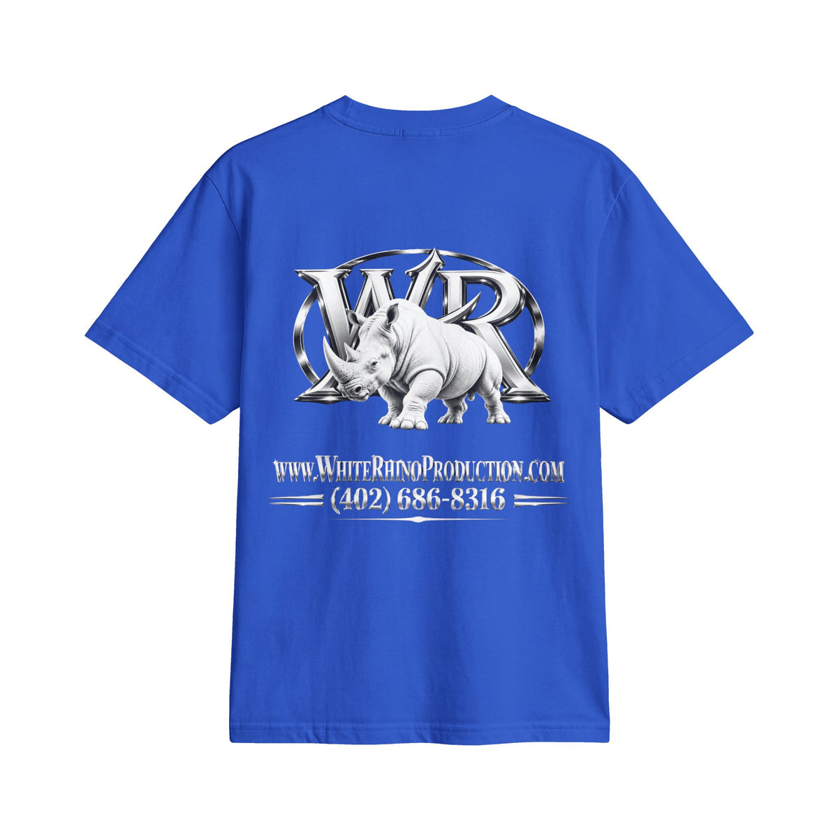 White Rhino Logo T‑Shirt — Graphic Animal Tee